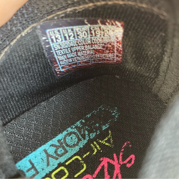 Skechers Kids Memory Foam Solar Fuse Shoes 302040L Size 13 - Picture 9 of 9